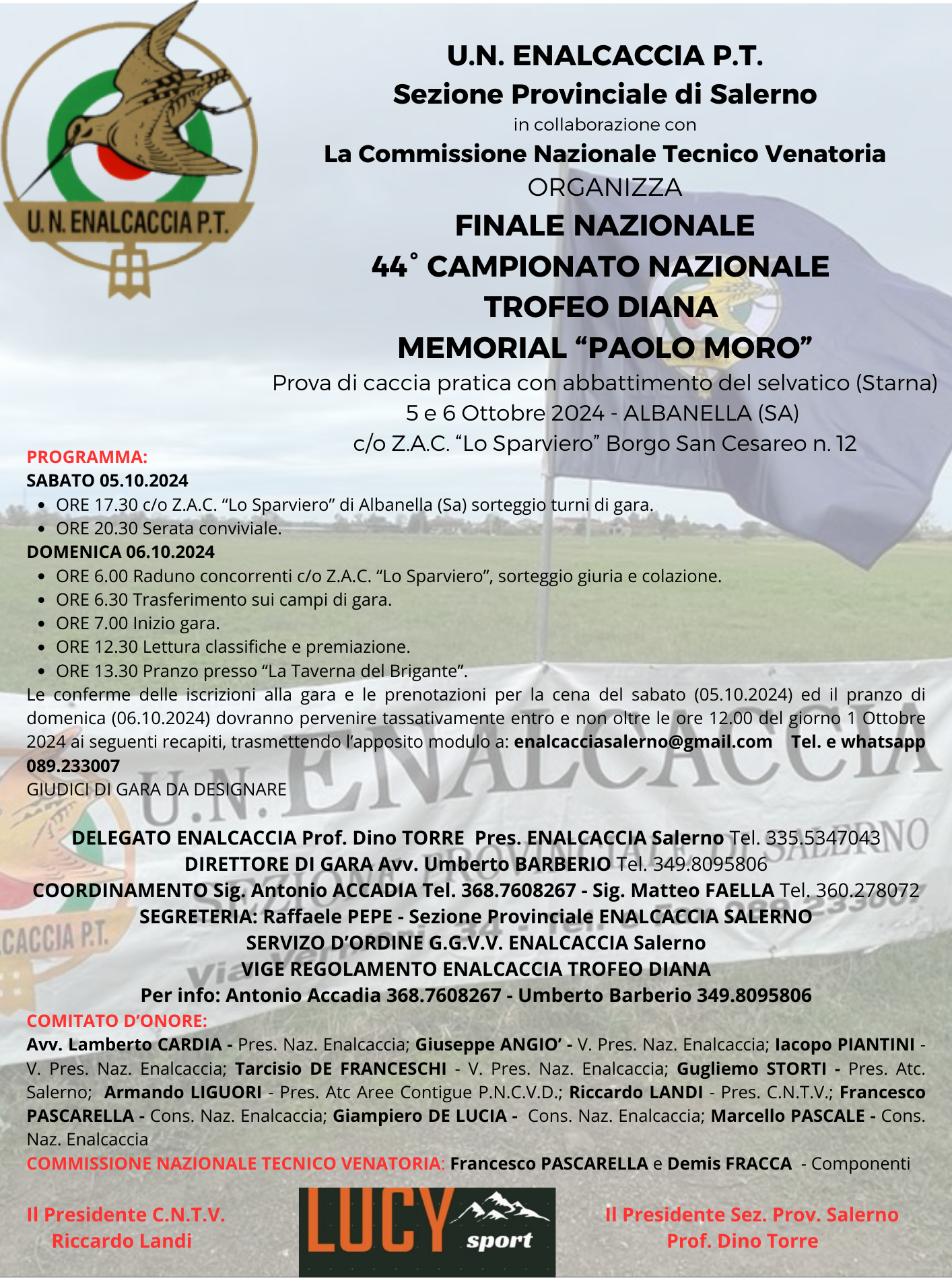 Finale Nazionale Trofeo Diana 2024